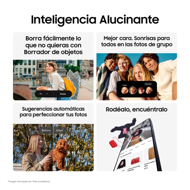 Detalle de Samsung Galaxy A57 12GB 512GB móvil 5G