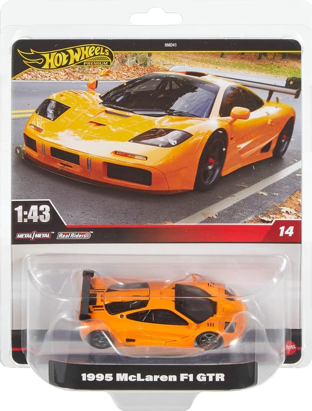 Detalle 2 de Hot Wheels Premium McLaren F1 GTR 1:43