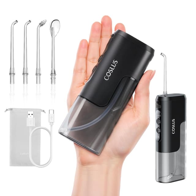 Detalle de COSLUS T40 Mini Water Flosser 30-day 🦷