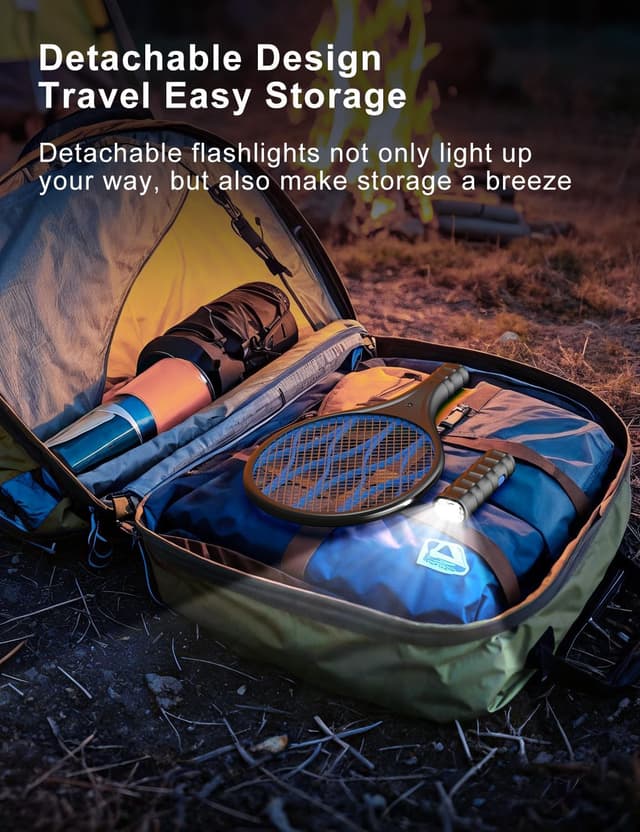 Thumbnail 3 de AROEVE Raqueta Mosquitos 4000V Hogar