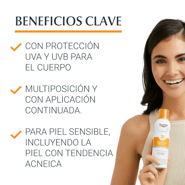 Thumbnail 1 de Eucerin Spray Solar SPF30 2x200 ml