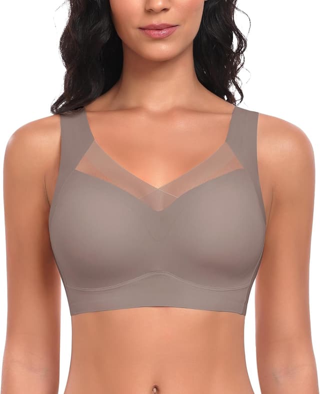 Thumbnail 6 de Damen BH ohne Bügel mit nahtlosem Komfort-Fit (T-Shirt/Soft-Bralette) – gepolsterte, abnehmbare Cups
