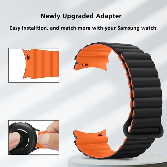 Detalle 2 de Samsung Galaxy Watch strap, 20 mm silicone