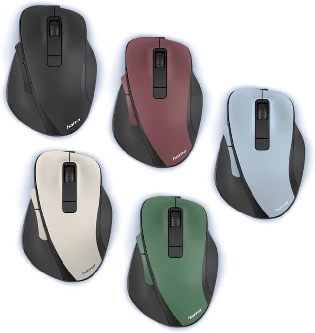 Thumbnail 6 de Hama MW-500 Recharge ergonomic wireless mouse (2.4 GHz, 6 buttons, 800/1200/1600 dpi) – Forest