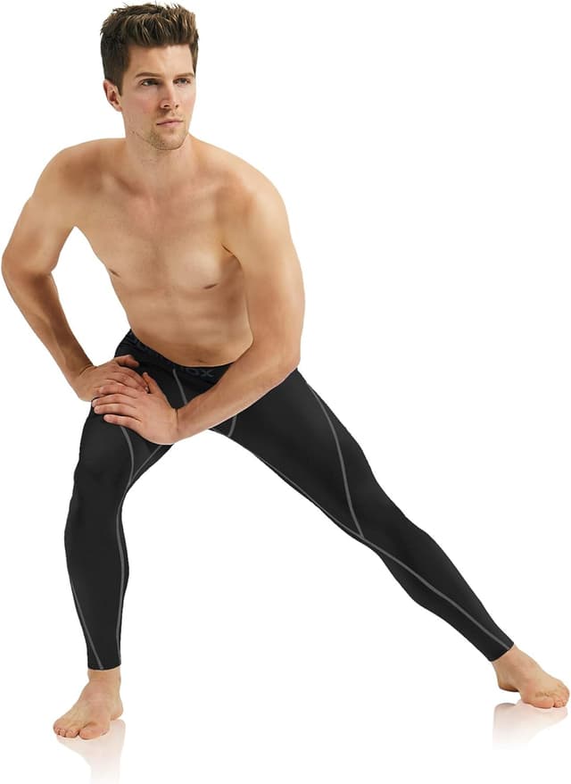 Detalle 2 de Roadbox 1, 2 or 3 Pack Men’s Compression Pants Athletic Base Layer