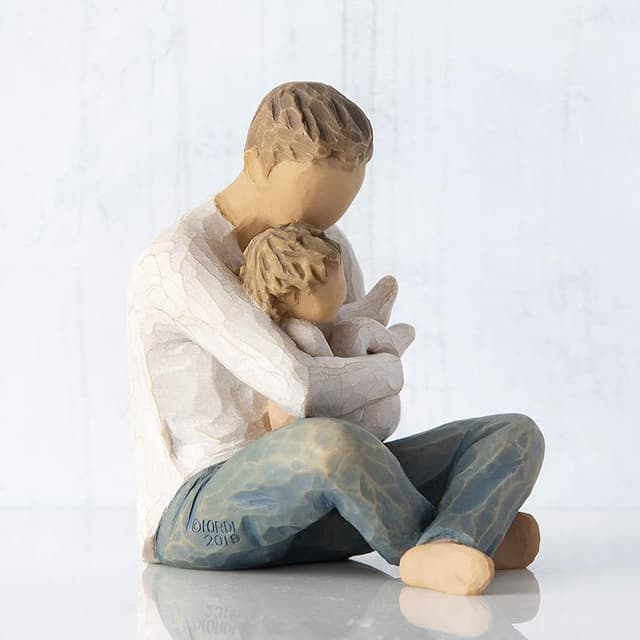 Detalle de Enesco Willow Tree Figura Padre e Hijo Home Deco 🏺