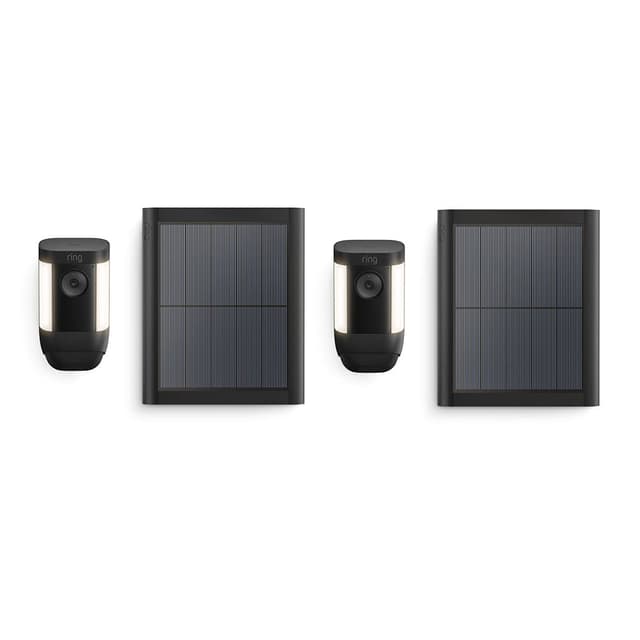 Detalle 2 de Ring Videocamera Pro con faretti a energia solare (Spotlight Cam Pro Solar) 2K