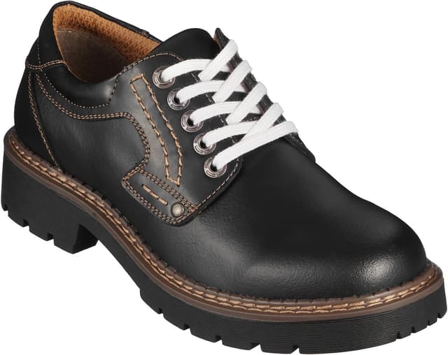 Detalle de Mount Swiss flache Schnürsenkel aus Baumwolle (7 mm) – 12 Farben & 18 Längen für Sneaker & Arbeitsschuhe