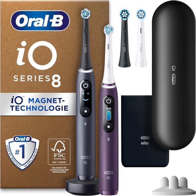 Detalle de Oral-B iO Series 8 Plus 2er Zahnbürste 🪥