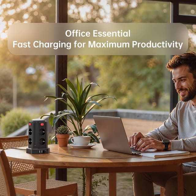 Thumbnail 6 de Steckdosenleiste mit 4 USB und Licht, 16A