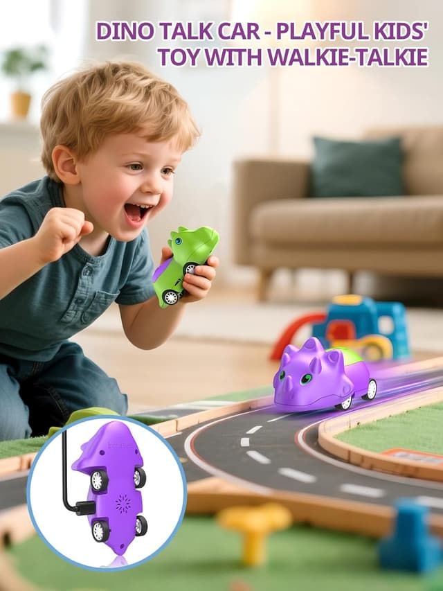 Detalle de Inspireyes walkie talkie dinosauro 2