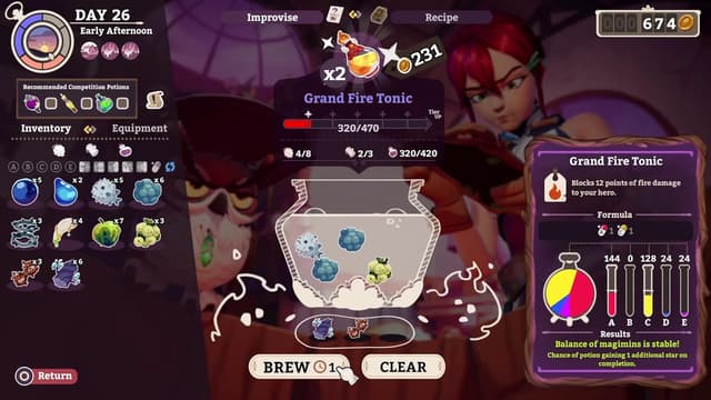 Thumbnail 6 de Potionomics: Masterwork Edition für PS5 – Clevere Verhandlung & Zaubertränke im RPG