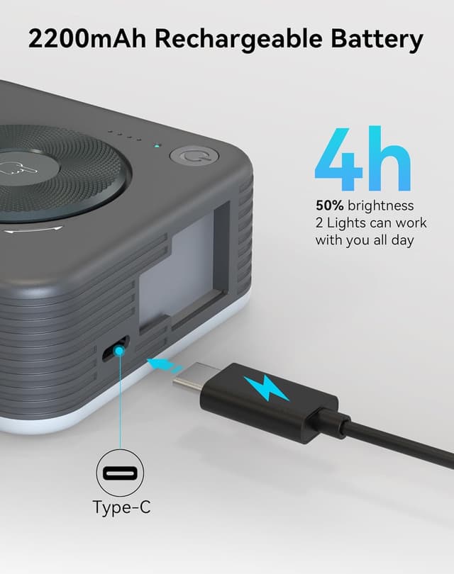 Thumbnail 6 de SMALLRIG P96 lampe vidéo LED 2200mAh