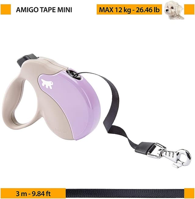 Thumbnail 5 de Ferplast AMIGO TAPE MINI retractable leash 3 m