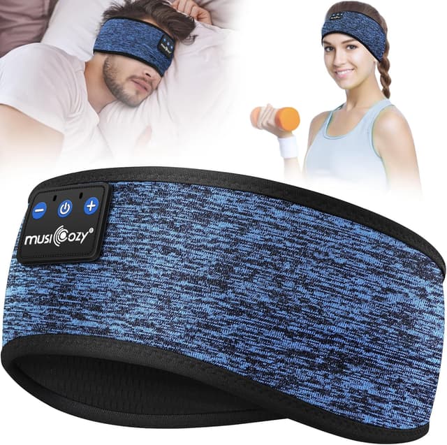 Detalle de MUSICOZY Sleep Headphones Headband for Sleeping & Sport