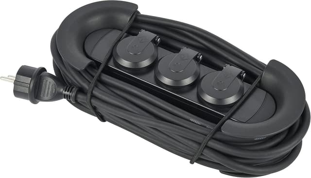 Detalle de Electraline 30925 Bloc Multiprises Étanche 10 m
