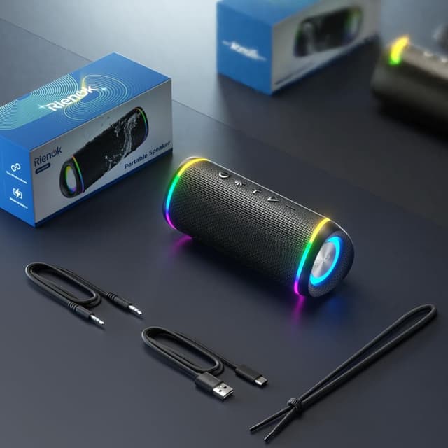 Thumbnail 5 de RIENOK 30W Bluetooth portable waterproof speaker