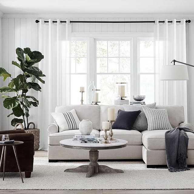 Thumbnail 3 de Topfinel Cortinas Visillos Blancas 2 Piezas ✨ Ventana y Cocina