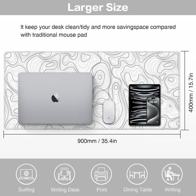 Thumbnail 5 de Acezeek Gaming Mouse Mat 900x400mm XXL đź§ľ