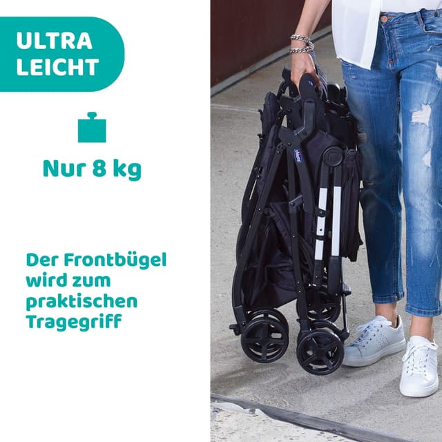 Thumbnail 3 de Chicco OHlalà Twin Geschwisterwagen 8 kg