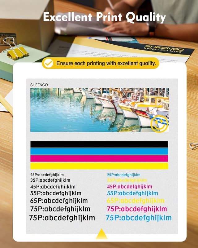 Detalle de 540XL Black & 541XL Colour Replacement Ink Cartridges (2-Pack) for Canon PG540XL CL541XL