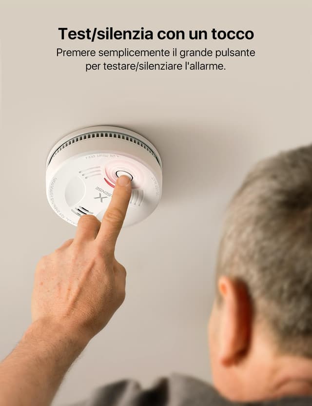 Detalle 1 de Rilevatore di fumo X-Sense SD11, 10 anni