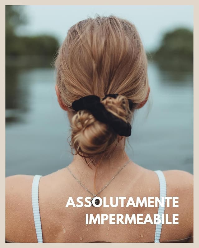 Detalle de GD GOOD.designs Catena zodiacale oro 18 carati impermeabile con ciondolo zodiacale in acciaio inox