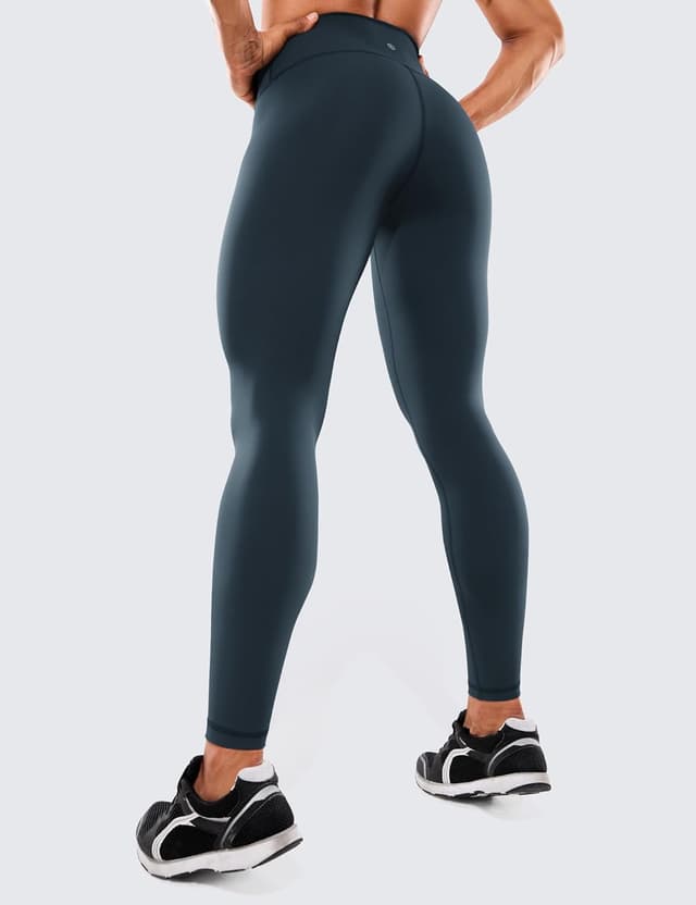 Detalle 2 de CRZ YOGA Leggings Donna con vita alta e tasca posteriore