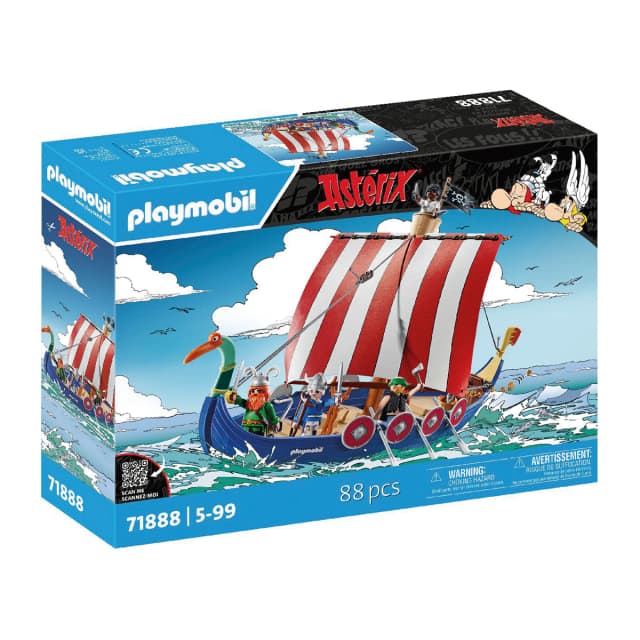 Detalle de Playmobil Barco Pirata Astérix