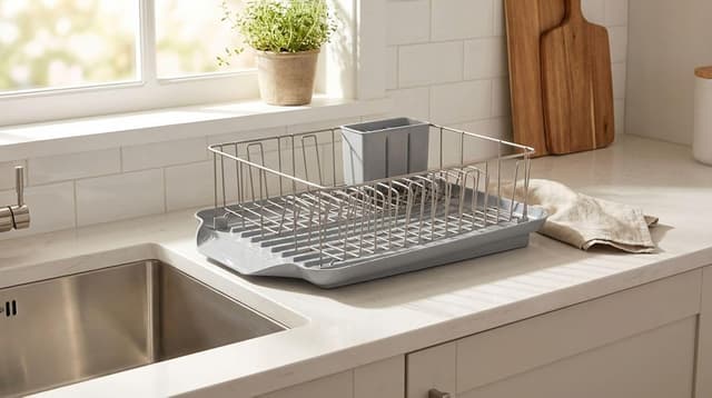 Detalle de Farberware 3-Piece Dish Drying Rack Set