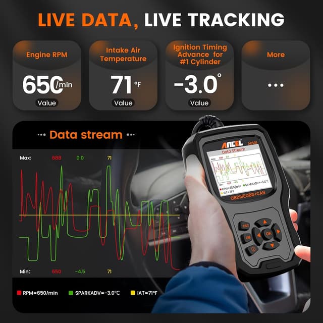 Thumbnail 4 de ANCEL AD530 OBD2 Scanner, Full OBDII Tool