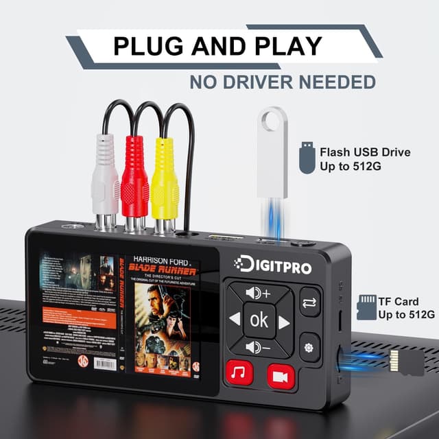 Thumbnail 3 de VHS to Digital Converter 2.0 — video capture device