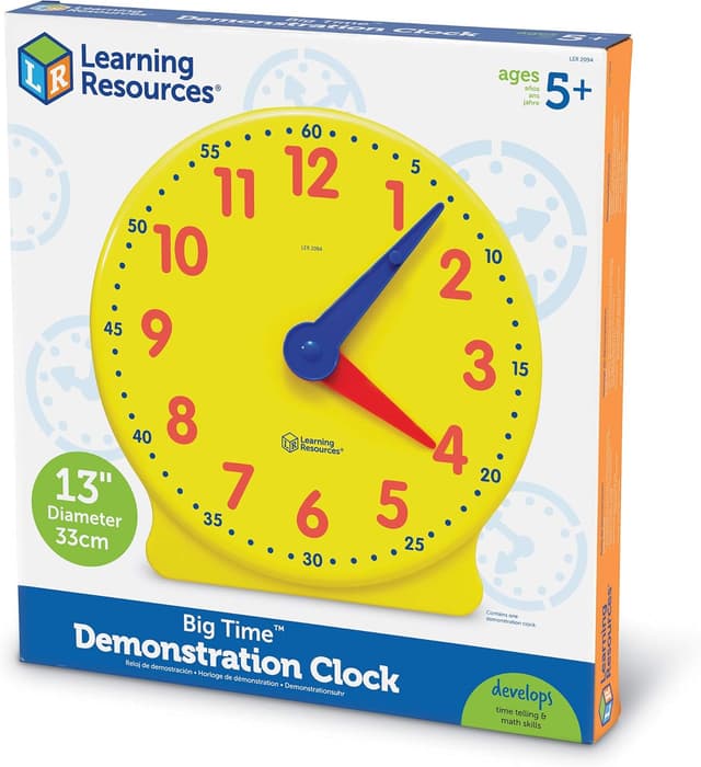 Thumbnail 6 de Learning Resources Big Time Horloge 12 heures
