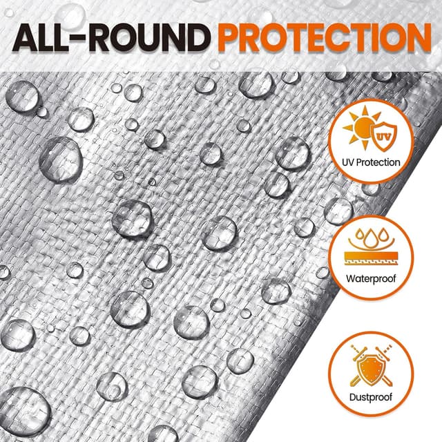 Thumbnail 2 de Spacever Tarp Heavy Duty 12x24 FT waterproof tarp 🛟