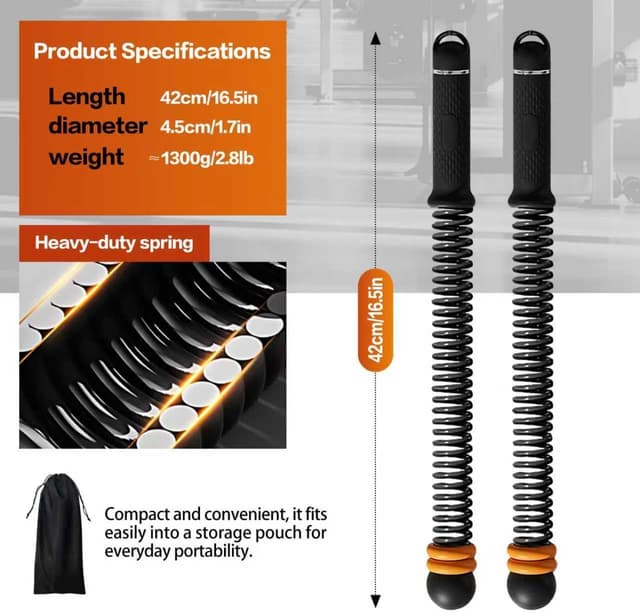 Detalle de Gewichtete Trainingsseile „Combat Rope“ (kabellos) mit verstellbarem Gewichtsring