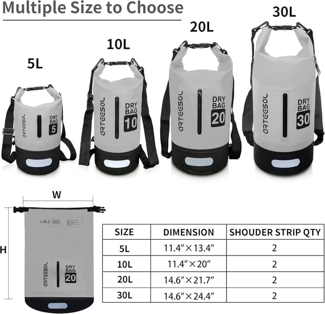 Thumbnail 1 de Blackace arteesol Bolsa Estanca 5L 10L 20L 30L