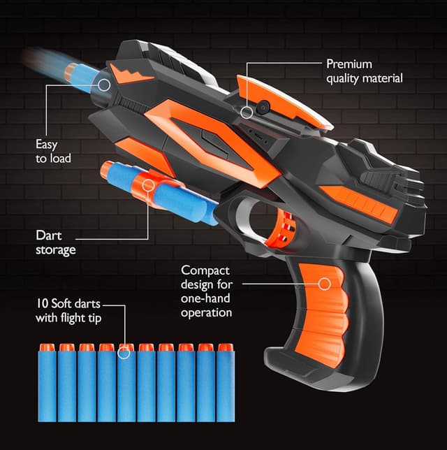 Thumbnail 3 de Hover Shot Shooting Toy for Kids 10 balls