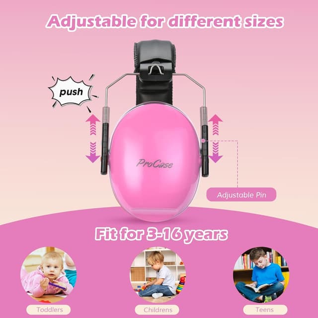 Thumbnail 2 de ProCase Gehörschutz Kinder NRR 21dB für 3–12 Jahre