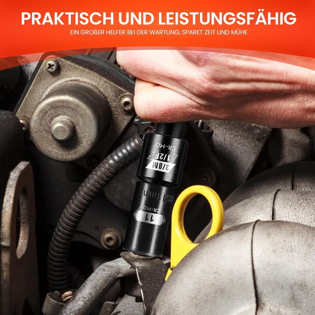 Thumbnail 6 de Stecknuss Adapter 1/2" auf 3/8" 2‑tlg