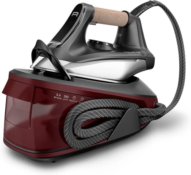 Detalle de Rowenta Force Pro 350 Ferro con generatore di vapore VR7443: stiratura rapida e potente