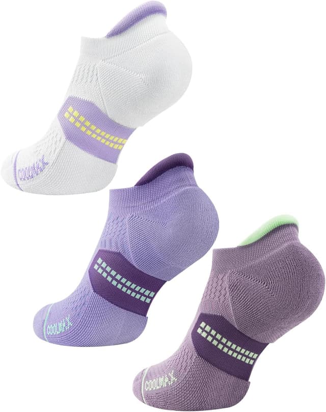 Detalle de Calzini da corsa invisibili in compressione 15-20 mmHg Coolmax Bamboo da donna Juclise