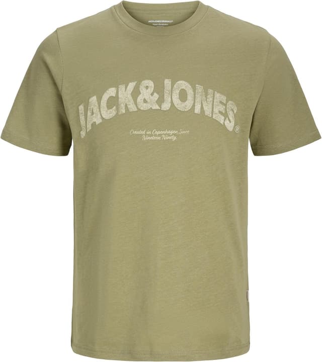 Detalle de JACK & JONES Joralmeria Bold Branding Tee 100% Baumwolle