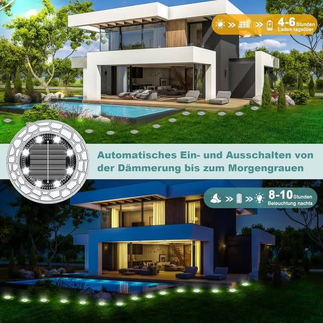 Detalle de FIFlying Luci solari da giardino 10 pezzi