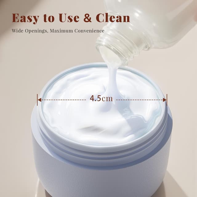 Detalle de Trimcoo travel toiletry containers 3 pack