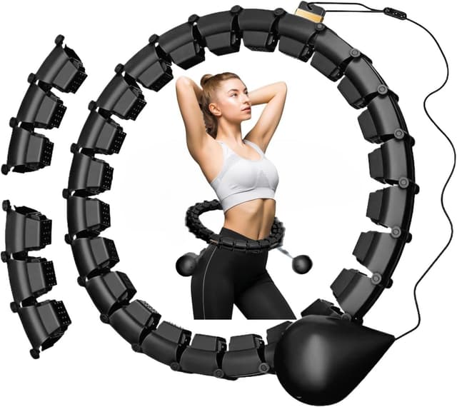 Detalle de Smart Hoop Fitnessreifen mit 32 Segmenten