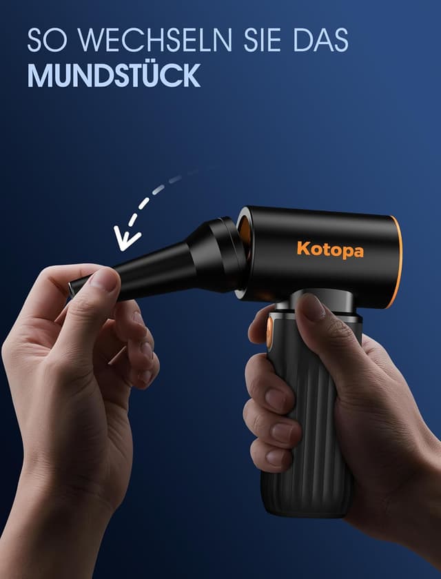 Thumbnail 5 de Kotopa Kedoyoy Elektrische Staubgebläse 8000 mAh 🧹