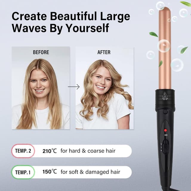 Detalle 2 de janelove Curling Wand 5-barrel set 9–32 mm 🎀