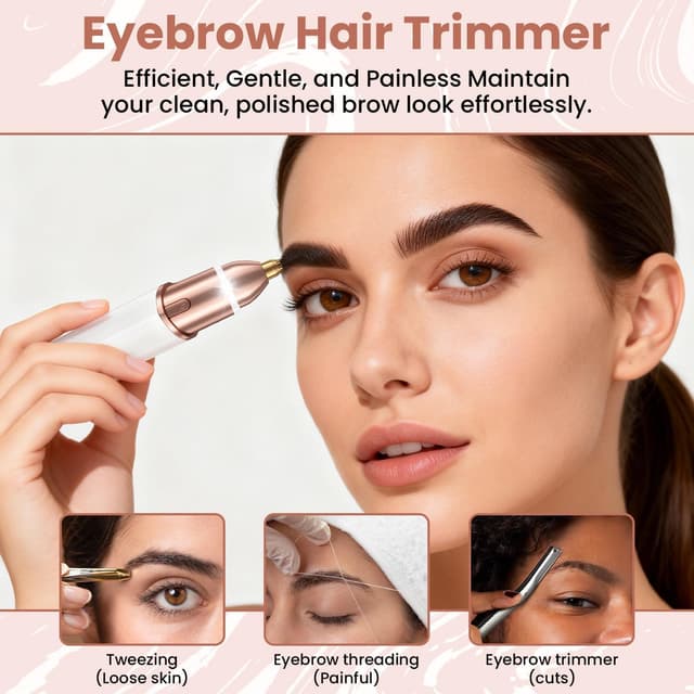 Thumbnail 1 de Vexloria 2-in-1 Eyebrow Trimmer for Women 🎀