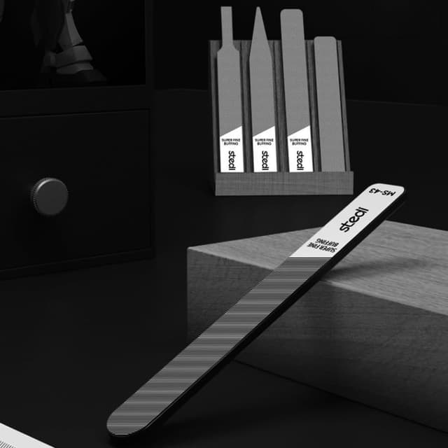 Detalle de Stedi Hobby Model Polishing Tools 4-tlg. – Ultrapräzisions-Feilen für 10.000er Körnung (Glas/Spiegel-Schliff) für Modellbau, Resin & Holz