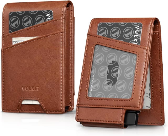 Detalle de VULKIT RFID wallet card holder 12 cards